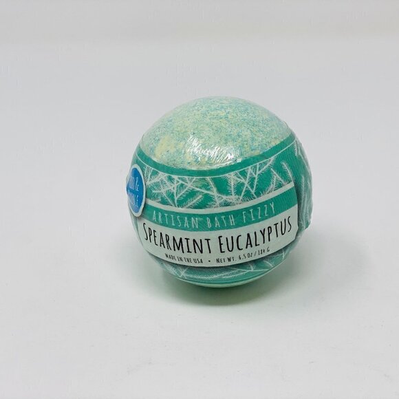4 pack of   Artisian Bath Fizzy Spearmint Eucalyptus 6.5 oz - Picture 2 of 2